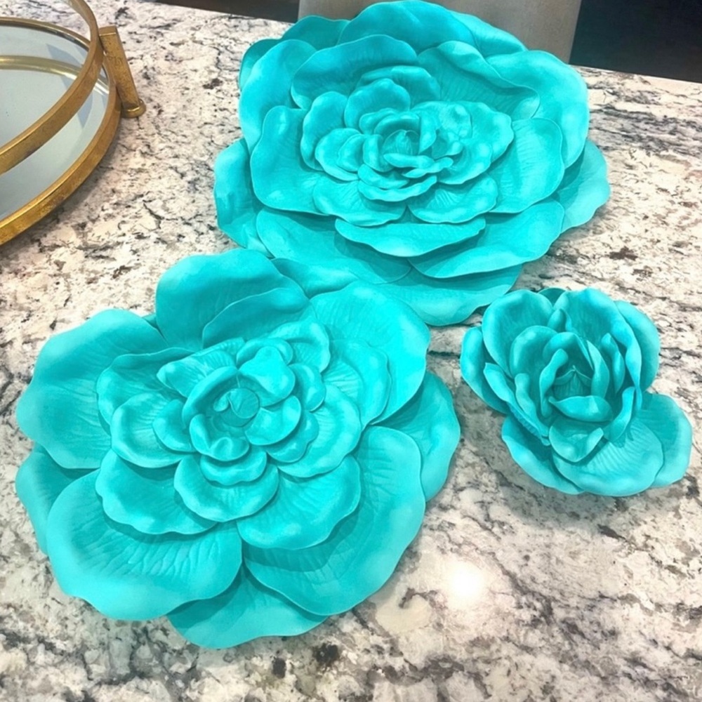 Flower wall art